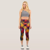 Strahlende Rebellion High-Waisted Capris (Vorderseite)