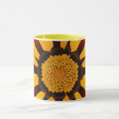 Strahlende Schatzblume Botanisches Foto Tasse (Zentrum)