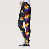Strahlende Sonne – Pride-Kunst Leggings (Links)