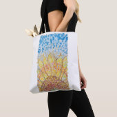 Strahlende Sonnenblüte Tasche (Von Nahem)