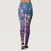 "Strahlende Sterne"  Leggings (Rückseite)