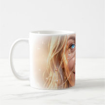 Strahlende Tränen der Resilienz-Porträt-Tasse