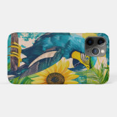 Strahlender Ara im Sonnenschein Case-Mate iPhone Hülle (Rückseite (Horizontal))