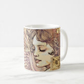 Strahlender Engel Kaffeetasse (VorderseiteRechts)