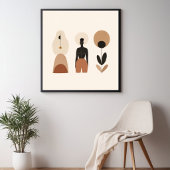 Strahlender Fluss Poster