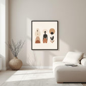 Strahlender Fluss Poster