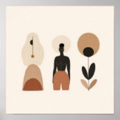 Strahlender Fluss Poster (Vorne)