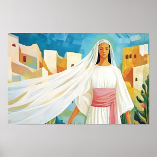 Strahlender Glaube der heiligen Agatha Poster