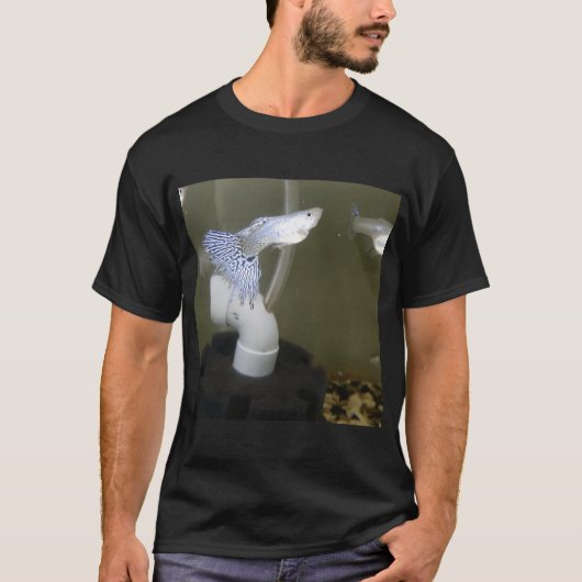 Strahlender Guppy Ruhig T-Shirt (Vorderseite)