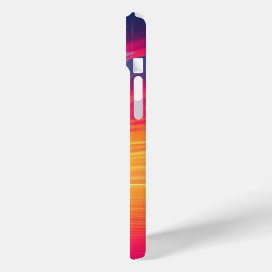 Strahlender Horizont: Sonnenlicht Case-Mate iPhone Hülle (Rückseite / Links)