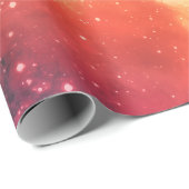 Strahlender Kosmischer Nebel Geschenkpapier (Rolleneckpunkt)