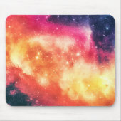 Strahlender kosmischer Nebel Mousepad (Vorne)