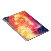 Strahlender kosmischer Nebel Notizblock (Rechte Seite)