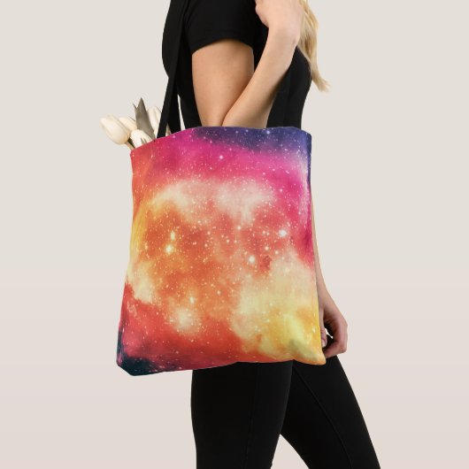 Strahlender kosmischer Nebel Tasche (Von Nahem)