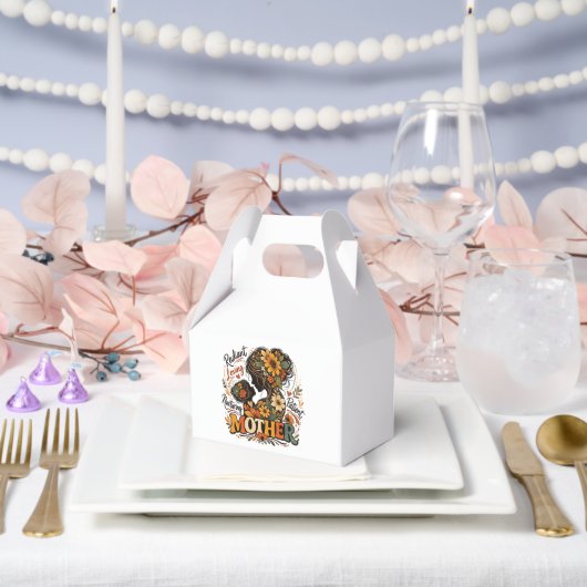 Strahlender liebender nährender Muttertag Geschenkschachtel (Hochzeit)