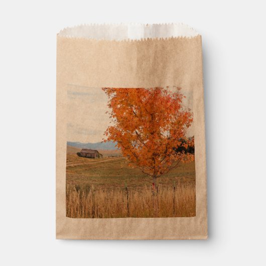 Strahlender Oktober Geschenktütchen (Vorderseite)