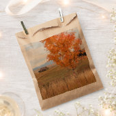 Strahlender Oktober Geschenktütchen (Ausgeschnitten)