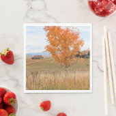 Strahlender Oktober Serviette (Beispiel)