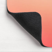 Strahlender Pastell-Sonnenuntergangsverlauf Mousepad (Ecke)