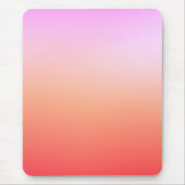 Strahlender Pastell-Sonnenuntergangsverlauf Mousepad (Vorne)