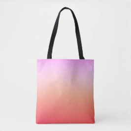 Strahlender Pastell-Sonnenuntergangsverlauf Tasche