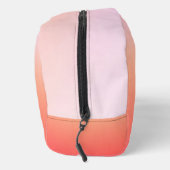 Strahlender Pastell-Sonnenuntergangsverlauf Waschbeutel (Rechts)