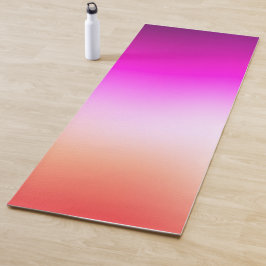 Strahlender Pastell-Sonnenuntergangsverlauf Yogamatte