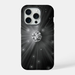 Strahlender Vollmond Ästhetisches himmlisches Mo iPhone 15 Pro Hülle