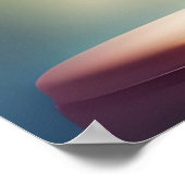 strahlendes Blütenglühen Poster (Ecke)