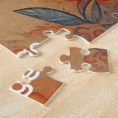 Strahlendes Eselporträt am Strand Puzzle (Seite)