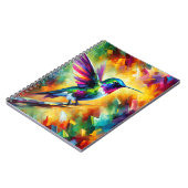 Strahlendes Kolibri-Morgentagebuch Notizblock (Linke Seite)