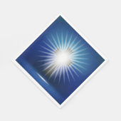 Strahlendes Kreuz Serviette (Ecke)