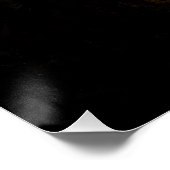 Strahlendes Palmenhain Chiaroscuro Poster (Ecke)