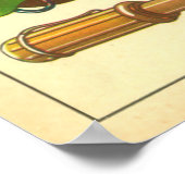 Strahlendosimeter Poster (Ecke)