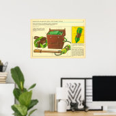 Strahlendosimeter Poster (Heimbüro)