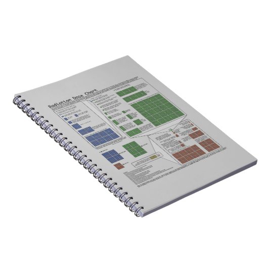 Strahlendosistabelle (Physik) Notizblock (Rechte Seite)