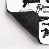 Strahlenpistolen Mousepad (Ecke)