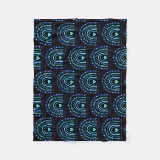 Strahlentherapeut fleecedecke (Vorderseite)