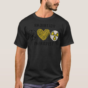 Strahlentherapeut für die friedliche Liebe T-Shirt