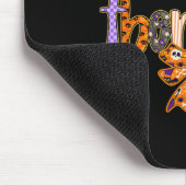 Strahlentherapeut Halloween Coquette Pumpkin Krass Mousepad (Ecke)