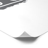 Strahlentherapeut Rock Poster (Ecke)