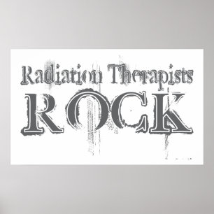 Strahlentherapeut Rock Poster