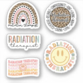 Strahlentherapie, Funny Radiation Therapist Pack Aufkleber (Vorderseite)