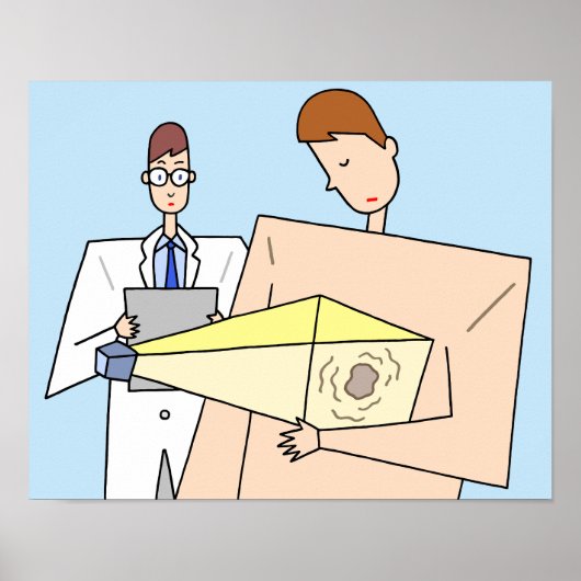 Strahlentherapie. Poster (Vorne)