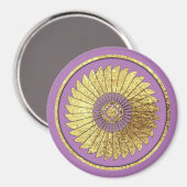 StrahlFedern Magnet (Vorderseite/Rückseite)