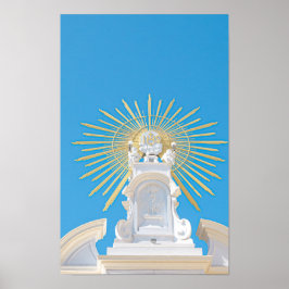 Strahlkraft über Malta Poster