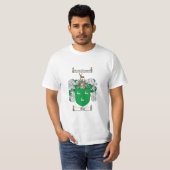 Strahln-Familienwappen - Strahln-Wappen T-Shirt (Vorne ganz)