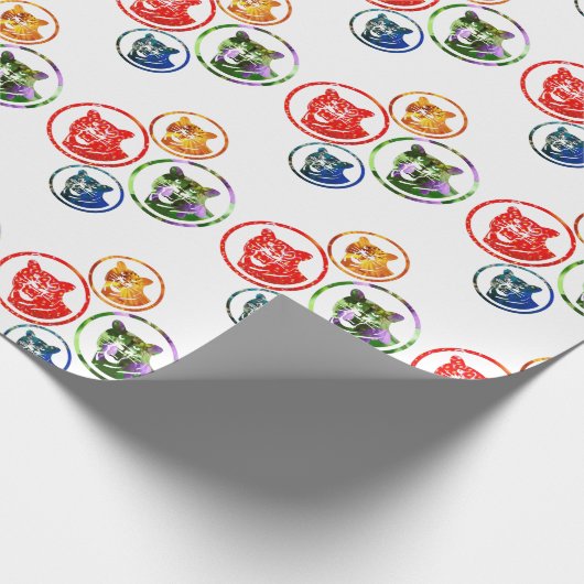 Strahlpumpen Geschenkpapier (Ecke)