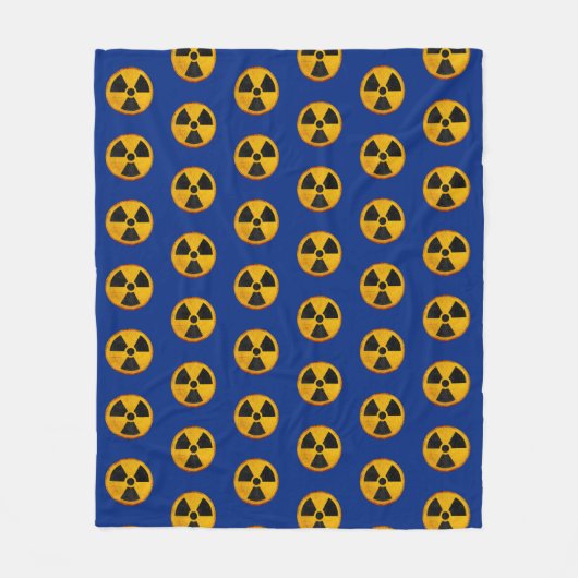 Strahlsymbol Fleece Blanket (Vorderseite)