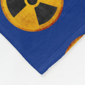 Strahlsymbol Fleece Blanket (Ecke)